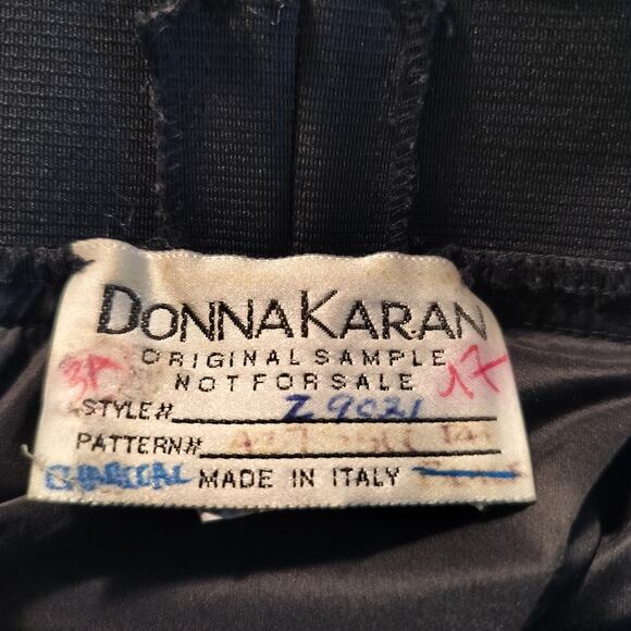 SK171) Donna Karan Collection Charcoal Pleated Tiered Pullon Full Skirt Small? - Picture 6 of 7